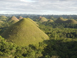 Chocolate Hills, Conical Hills in Tropical Limestone Karst, Carmen, Bohol, Philippines Photographic Print