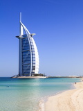 The Iconic Burj Al Arab Hotel, Jumeirah, Dubai, United Arab Emirates, Middle East Photographic Print by Amanda Hall
