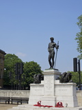 Statue of David Commemorating the Dead of the Machine Gun Corps in World War I, London Photographic Print by Michael Kelly