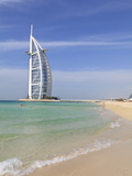 Burj Al Arab Hotel, Jumeirah Beach, Dubai, United Arab Emirates, Middle East Photographic Print by Amanda Hall