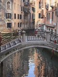 A Quiet Canal, Venice, UNESCO World Heritage Site, Veneto, Italy, Europe Photographic Print by Amanda Hall