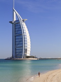 The Iconic Burj Al Arab Hotel, Jumeirah, Dubai, United Arab Emirates, Middle East Photographic Print by Amanda Hall