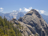 Moro Rock and the High Mountains of the Sierra Nevada, Sequoia National Park, California, USA Photographic Print by Neale Clarke