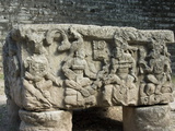 Altar Q, West Court, Copan Archaeological Park, Copan, UNESCO World Heritage Site, Honduras Photographic Print
