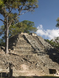 Mound No.16, West Court, Copan Archaeological Park, UNESCO World Heritage Site, Honduras Photographic Print
