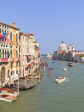 The Grand Canal and the Domed Santa Maria Della Salute, Venice, Veneto, Italy Photographic Print by Amanda Hall