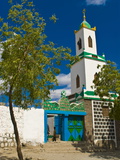 Colourful Mosque in a Little Village in the Republic of Djibouti, Africa Photographie