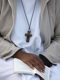 Catholic Nun With Prayer Book, Paris, France, Europe Photographic Print