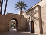The Koutoubia Mosque (Booksellers' Mosque), the Landmark of Marrakech, Morocco Fotografisk tryk The Koutoubia Mosque (Booksellers' Mosque), the Landmark of Marrakech, Morocco Fotografisk tryk