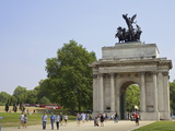 Wellington Arch, Hyde Park Corner, London, England, United Kingdom, Europe Photographic Print by Michael Kelly