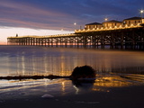 Crystal Pier on Pacific Beach, San Diego, California, United States of America, North America Photographic Print