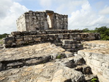 A Temple Atop the Oval Palace, Mayan Ruins, Ek Balam, Yucatan, Mexico, North America Photographic Print by Balan Madhavan