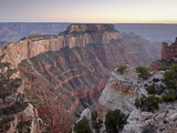 View From Cape Royal at Dusk, North Rim, Grand Canyon National Park, Arizona, USA Photographic Print by James Hager
