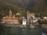 Lakshman Jula, Rishikesh, Uttarakhand, India, Asia Photographic Print