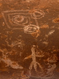 Pictographs, Honanki Heritage Site, Coconino National Forest, Arizona, USA Fotografie-Druck