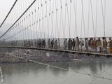 Ram Jula, Rishikesh, Uttarakhand, India, Asia Photographic Print