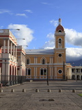 Cathedral De Granada, Park Colon, Park Central, Granada, Nicaragua, Central America Photographic Print