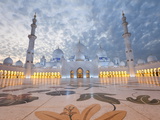 Sheikh Zayed Bin Sultan Al Nahyan Mosque, Abu Dhabi, United Arab Emirates, Middle East Fotografie-Druck von Gavin Hellier