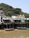 Stilt Houses, Fishing Village of Tai O, Lantau Island, Hong Kong, China, Asia Photographie par Wendy Connett