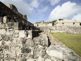 Steps to the Oval Palace, Mayan Ruins, Ek Balam, Yucatan, Mexico, North America Photographic Print by Balan Madhavan