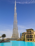 Burj Khalifa, the Tallest Man Made Structure in the World at 828 Metres, Downtown Dubai, Dubai, Uae Photographic Print