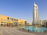 The Dubai Mall and Address Building, Downtown District, Dubai, United Arab Emirates, Middle East Photographic Print by Amanda Hall