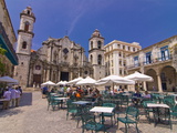 Plaza De La Catedral, Havana Vieja, UNESCO World Heritage Site, Havana, Cuba Photographic Print