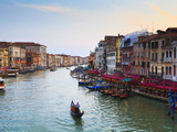 The Grand Canal, Venice, UNESCO World Heritage Site, Veneto, Italy, Europe Fotografie-Druck von Amanda Hall