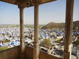 View of Bundi From Bundi Palace, Bundi, Rajasthan, India, Asia Photographic Print by Ian Trower