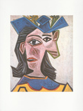 Frauenbüste mit Hut (Dora),1939 Collectable Print by Pablo Picasso