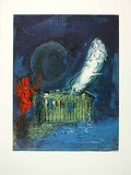 Die Akropolis Collectable Print by Marc Chagall