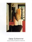 'Römisches'' Vier Figuren im Raum Kunstdrucke von Oskar Schlemmer