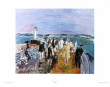 Honfleur Jette Prints by Raoul Dufy