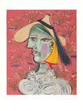 Marie-Therese mit Strohhut, c.1938 Reproductions pour les collectionneurs par Pablo Picasso