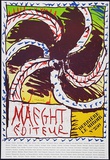DLM 250 Poster af Pierre Alechinsky