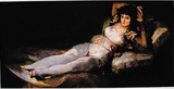 Die bekleidete Maya Prints by Francisco de Goya