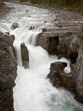 Sunwapta Falls, Jasper National Park, UNESCO World Heritage Site, Rocky Mountains, Alberta, Canada Photographic Print