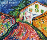 Weißes Haus in Dangast, c.1908 Prints by Erich Heckel
