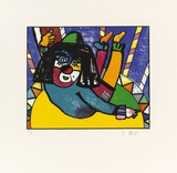 Unter der Zirkuskuppel, c.1997 Limited Edition by Otmar Alt