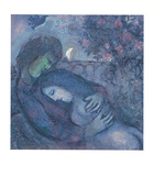 Traum der Liebenden Collectable Print by Marc Chagall
