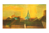 Nermsdorf I, 1925 Kunstdrucke von Lyonel Feininger