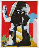 Figur, c.1967 Poster von Horst Antes