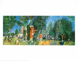 The Paddock at Deauville Poster von Raoul Dufy