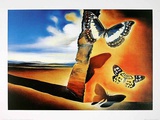 Paysage aux papillons Posters por Salvador Dalí Paysage aux papillons Posters por Salvador Dalí
