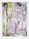 La Coiffure, c.1954 Collectable Print by Pablo Picasso