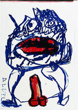 133 (One Cent Life) Samlertryk af Karel Appel