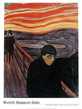 Despair, 1893-94 Kunstdrucke von Edvard Munch