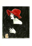 Bildnis Frau Martha Dix, c.1923 Collectable Print by Otto Dix