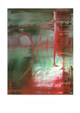 Abstraktes Bild 889-5, c.2004 Samlertryk af Gerhard Richter