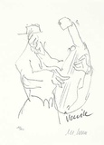 Gigi (orange coloriert Hut) Limited Edition by Armin Mueller-Stahl